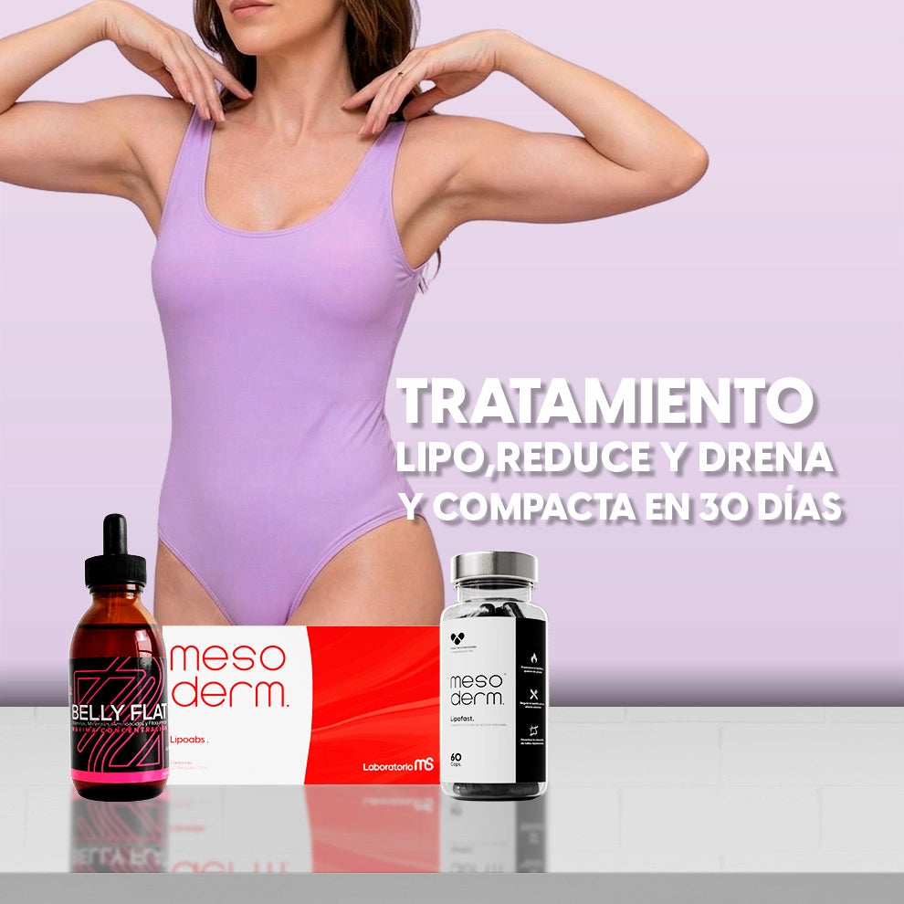 Lipo-reduce, drena y compacta en 30 días