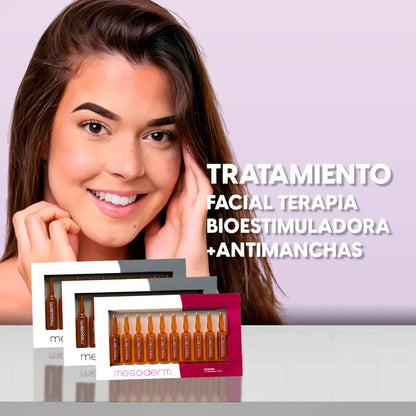 Tratamiento Facial Terapia Bioestimuladora + Antimanchas